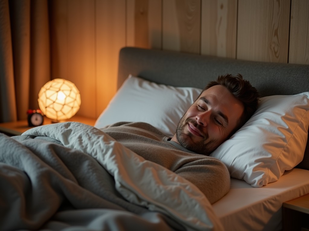 Magnesium ist essenziell für diesen Mann für erholsamen Schlaf.