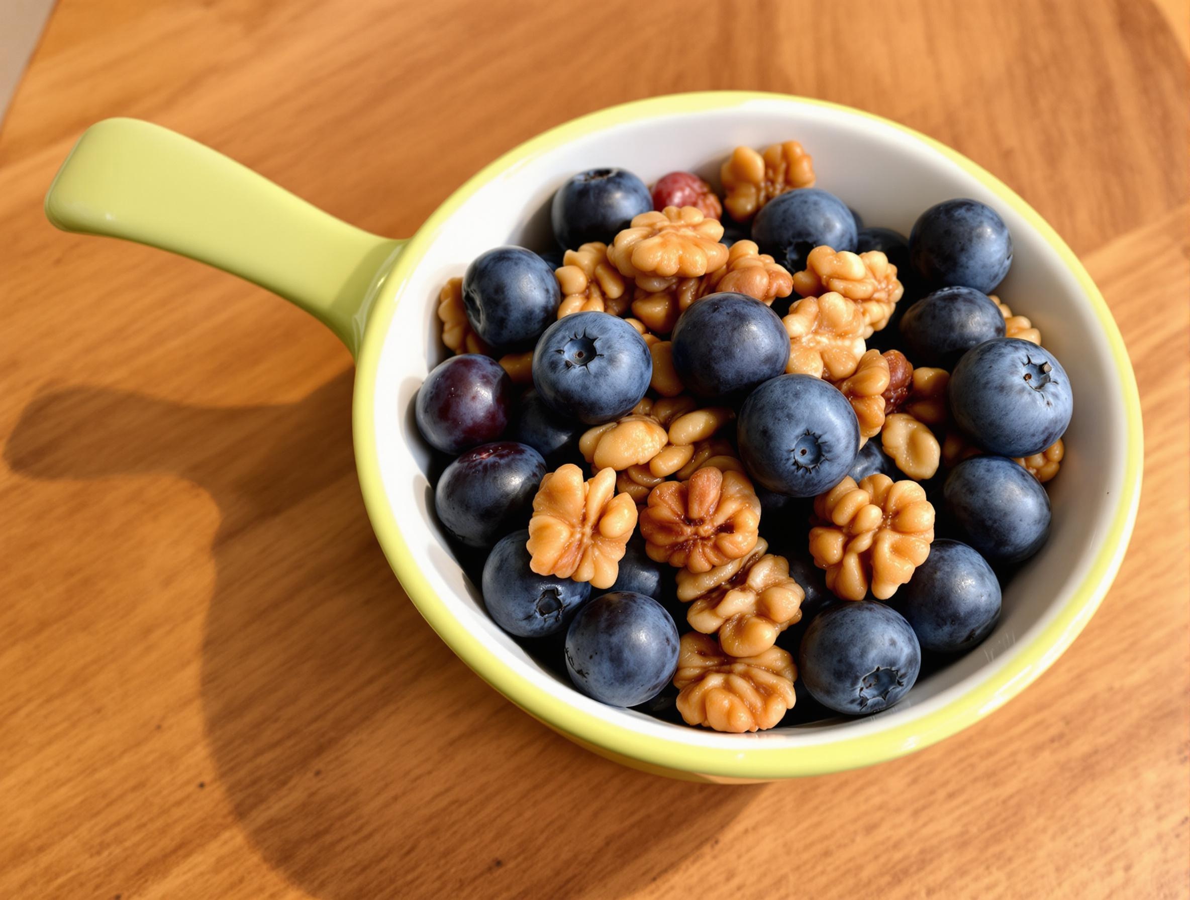 Biohacking mit heidelbeeren und walnüssen geht ganz einfach täglich